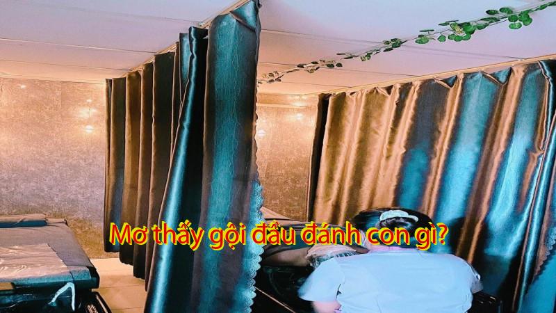 Mơ thấy gội đầu đánh con gì?