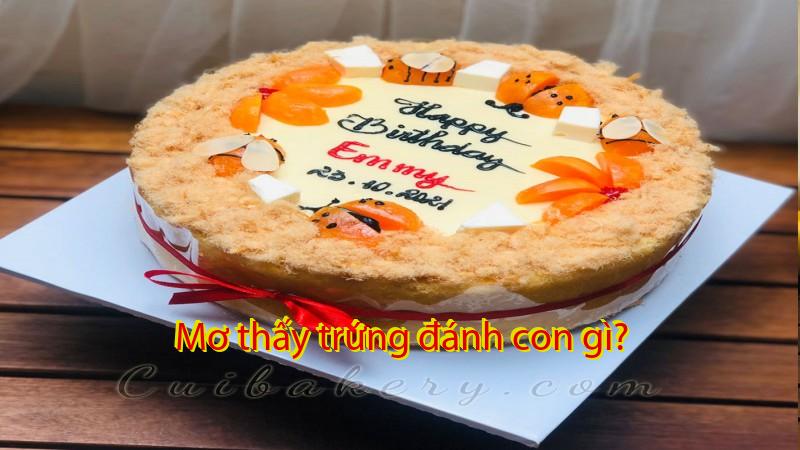 Mơ thấy trứng đánh con gì?