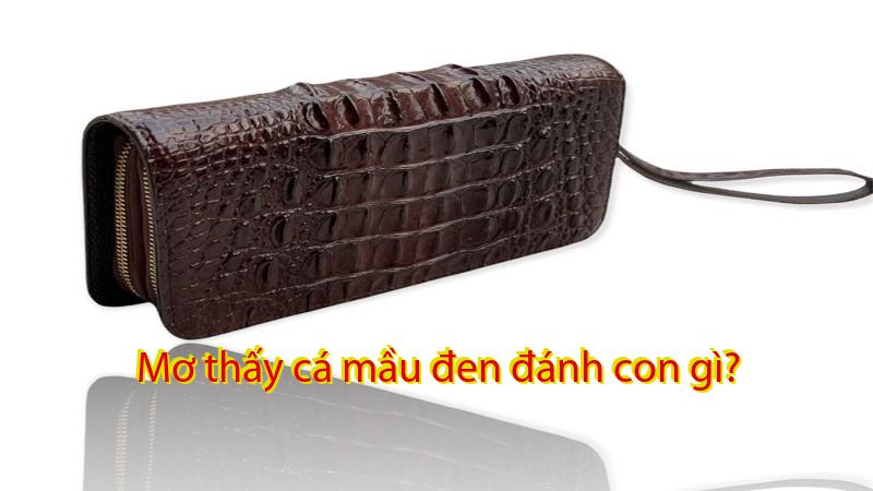 Mơ thấy cá mầu đen đánh con gì?