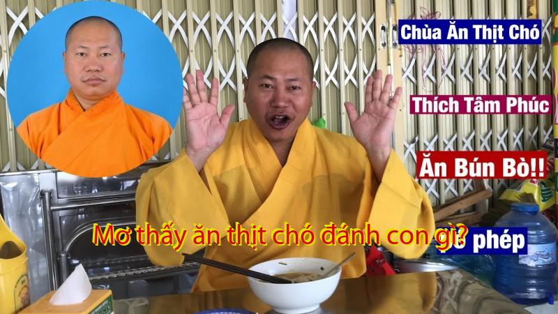 Mơ thấy ăn thịt chó đánh con gì?