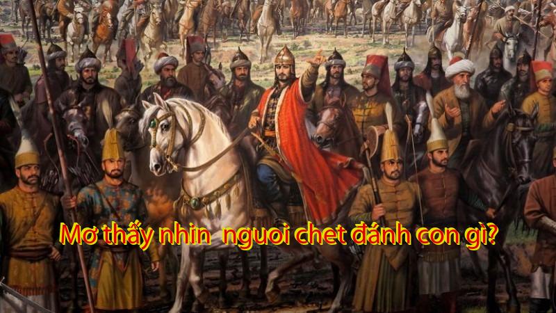 Mơ thấy nhin  nguoi chet đánh con gì?