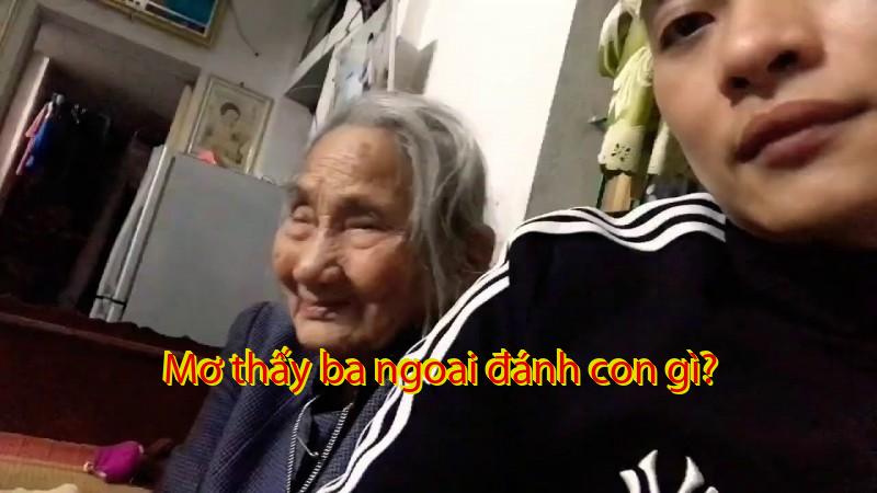 Mơ thấy ba ngoai đánh con gì?