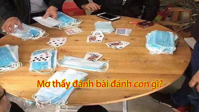 Mơ thấy đánh bài đánh con gì?