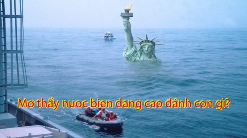 Mơ thấy nuoc bien dang cao đánh con gì?