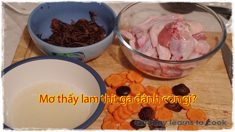 Mơ thấy lam thit ga đánh con gì?
