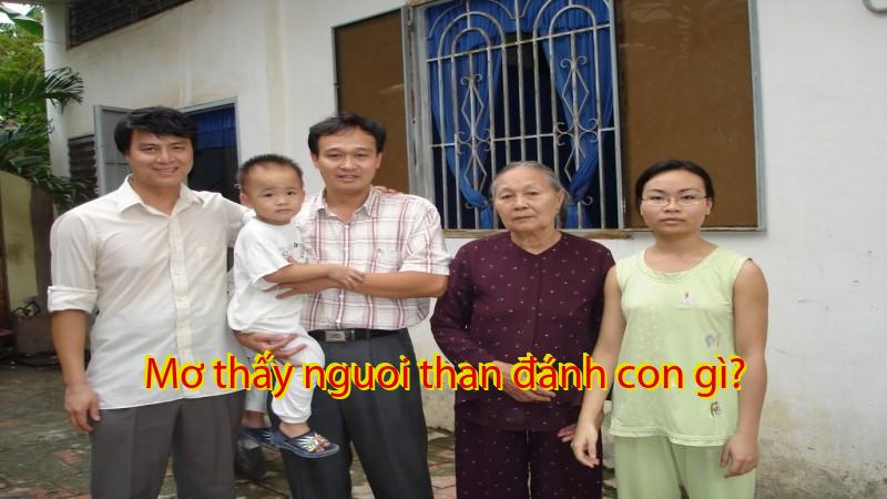 Mơ thấy nguoi than đánh con gì?
