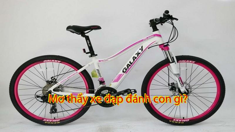 Mơ thấy xe đạp đánh con gì?