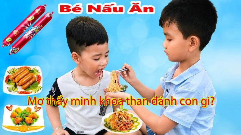 Mơ thấy minh khoa than đánh con gì?