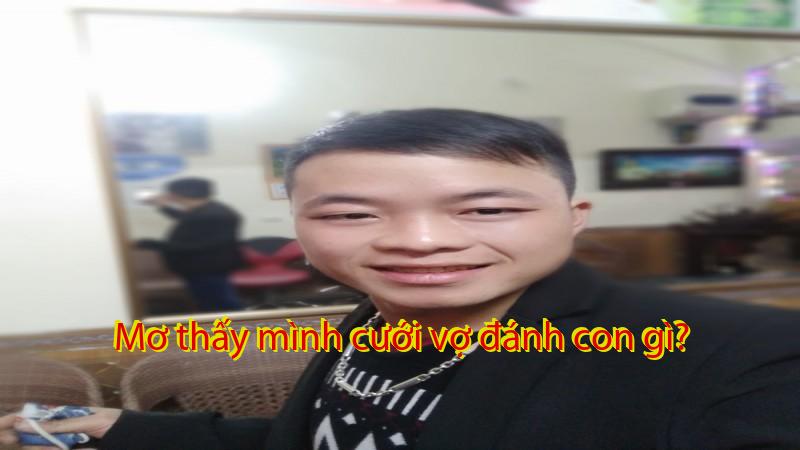 Mơ thấy mình cưới vợ đánh con gì?