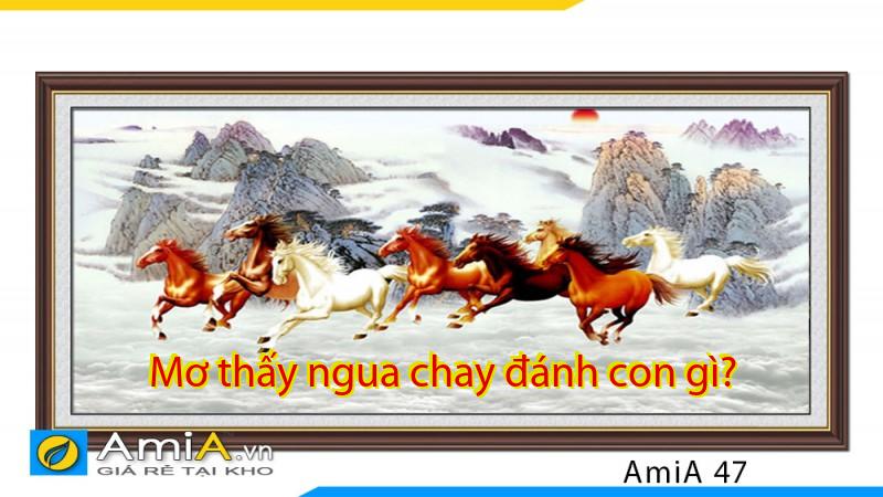 Mơ thấy ngua chay đánh con gì?