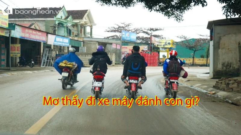 Mơ thấy đi xe máy đánh con gì?