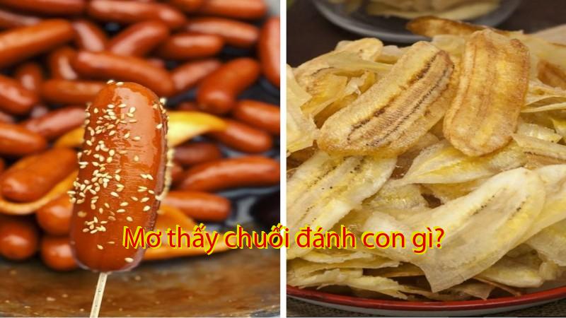 Mơ thấy chuối đánh con gì?