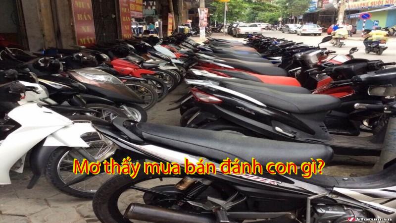 Mơ thấy mua bán đánh con gì?