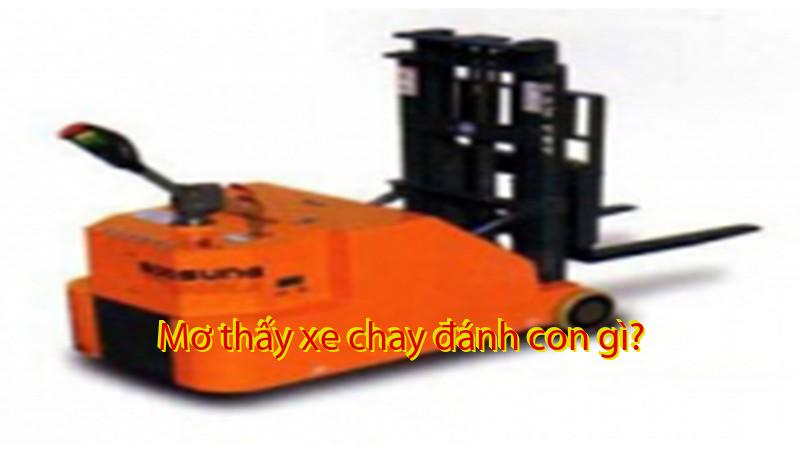 Mơ thấy xe chay đánh con gì?