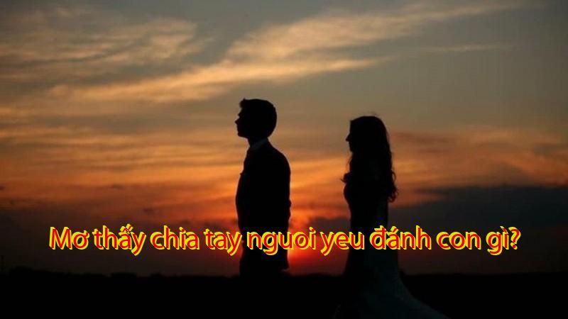 Mơ thấy chia tay nguoi yeu đánh con gì?