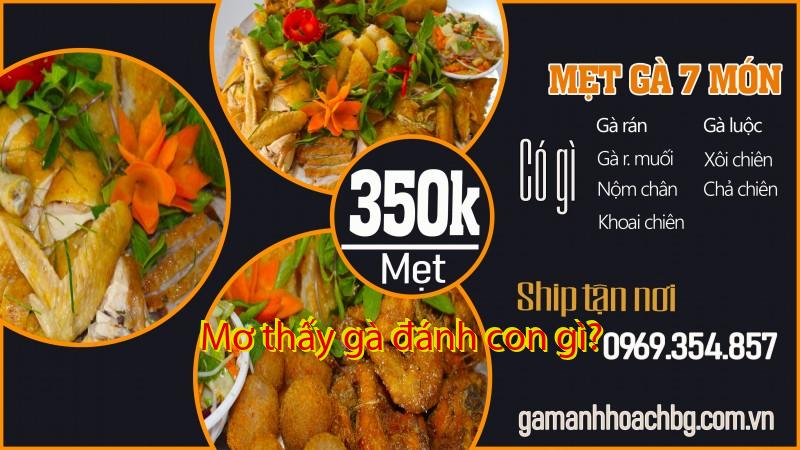 Mơ thấy gà đánh con gì?