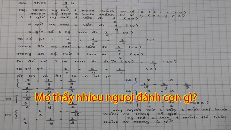 Mơ thấy nhieu nguoi đánh con gì?