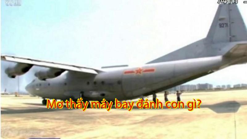 Mơ thấy máy bay đánh con gì?