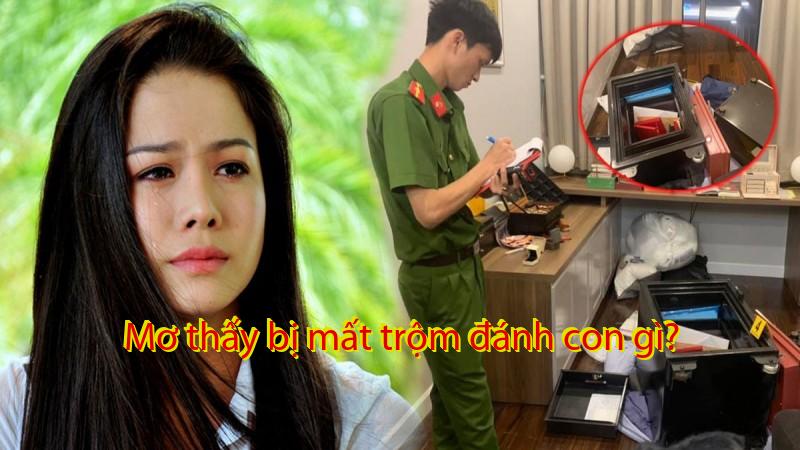 Mơ thấy bị mất trộm đánh con gì?