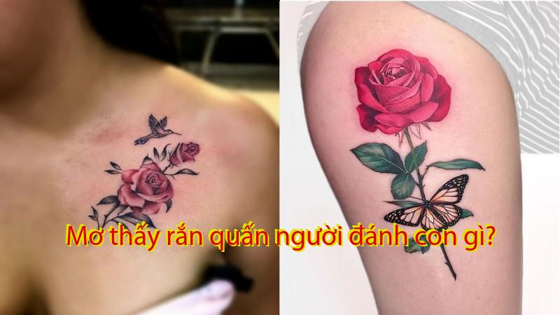 Mơ thấy rắn quấn người đánh con gì?