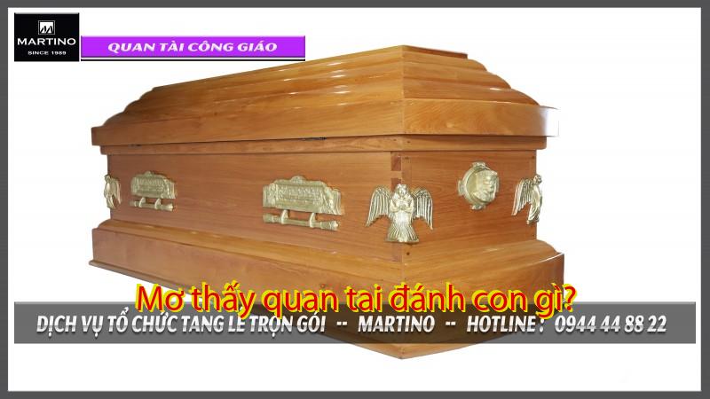 Mơ thấy quan tài đánh con gì?