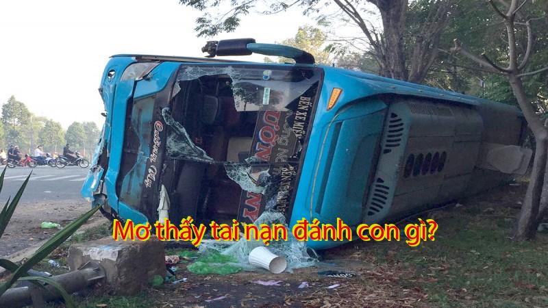 Mơ thấy tai nạn đánh con gì?