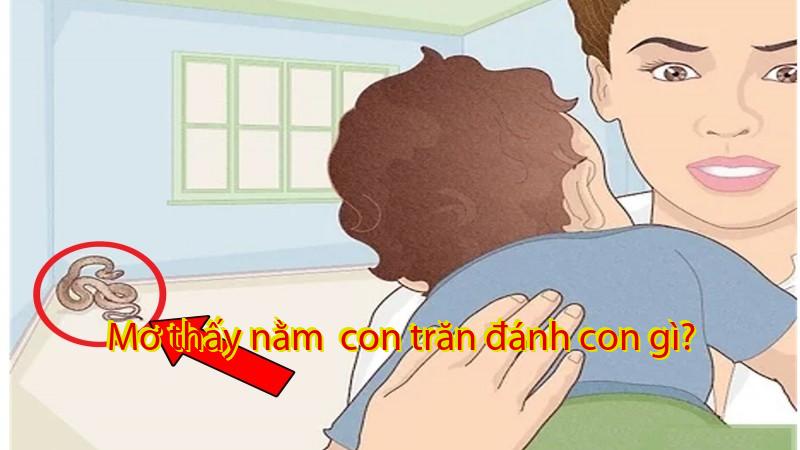 Mơ thấy nằm  con trăn đánh con gì?