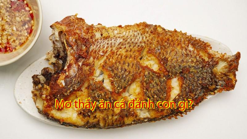 Mơ thấy ăn cá đánh con gì?