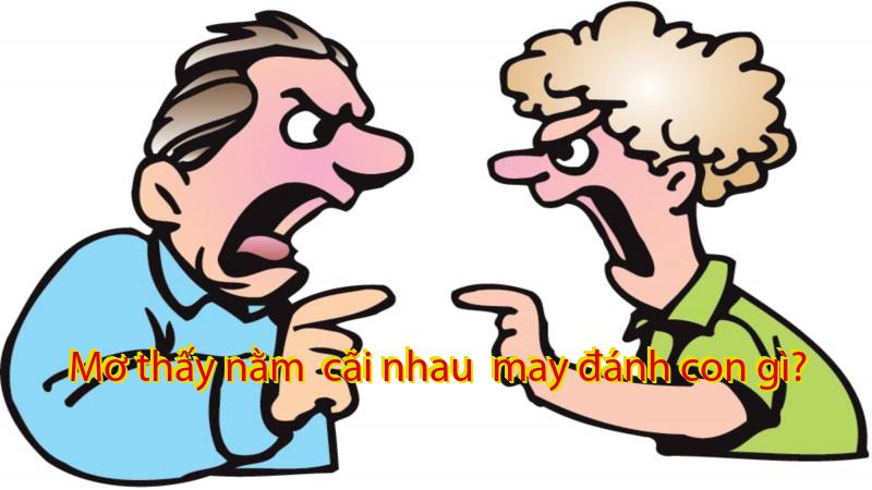 Mơ thấy nằm  cãi nhau  may đánh con gì?