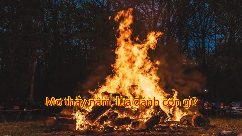 Mơ thấy nằm  lửa đánh con gì?