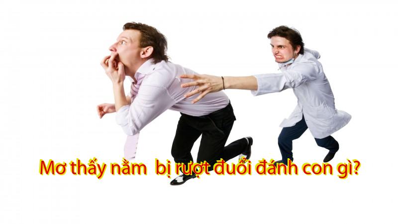 Mơ thấy nằm  bị rượt đuổi đánh con gì?