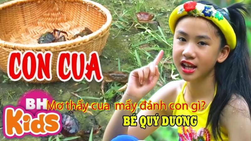 Mơ thấy cua  mấy đánh con gì?