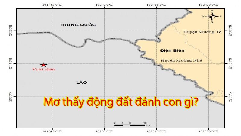 Mơ thấy động đất đánh con gì?