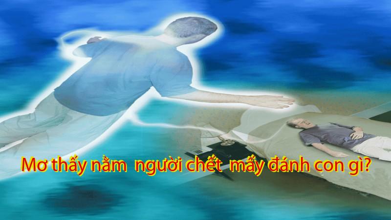 Mơ thấy nằm  người chết  mấy đánh con gì?