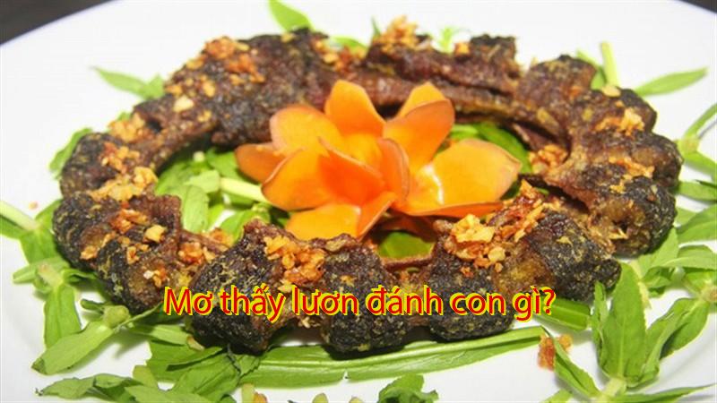 Mơ thấy lươn đánh con gì?