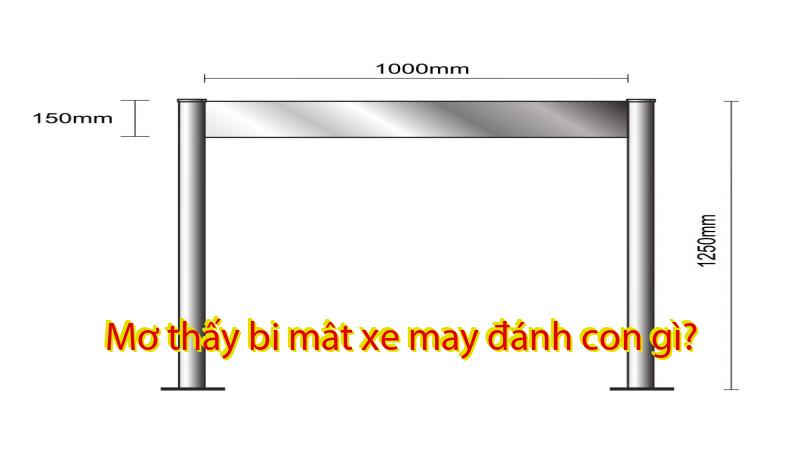 Mơ thấy bi mât xe may đánh con gì?