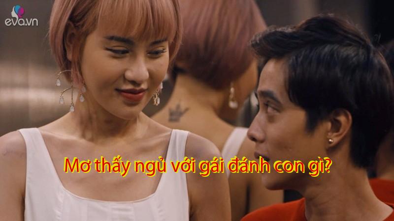 Mơ thấy ngủ với gái đánh con gì?