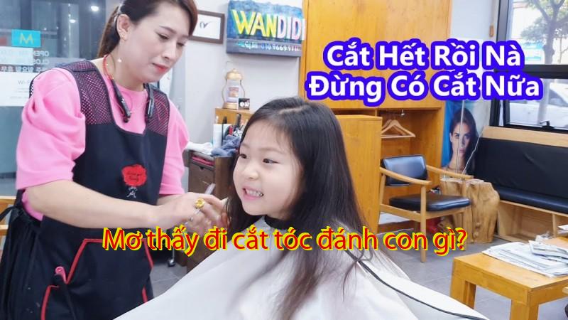 Mơ thấy đi cắt tóc đánh con gì?